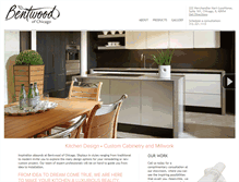 Tablet Screenshot of bentwoodofchicago.com